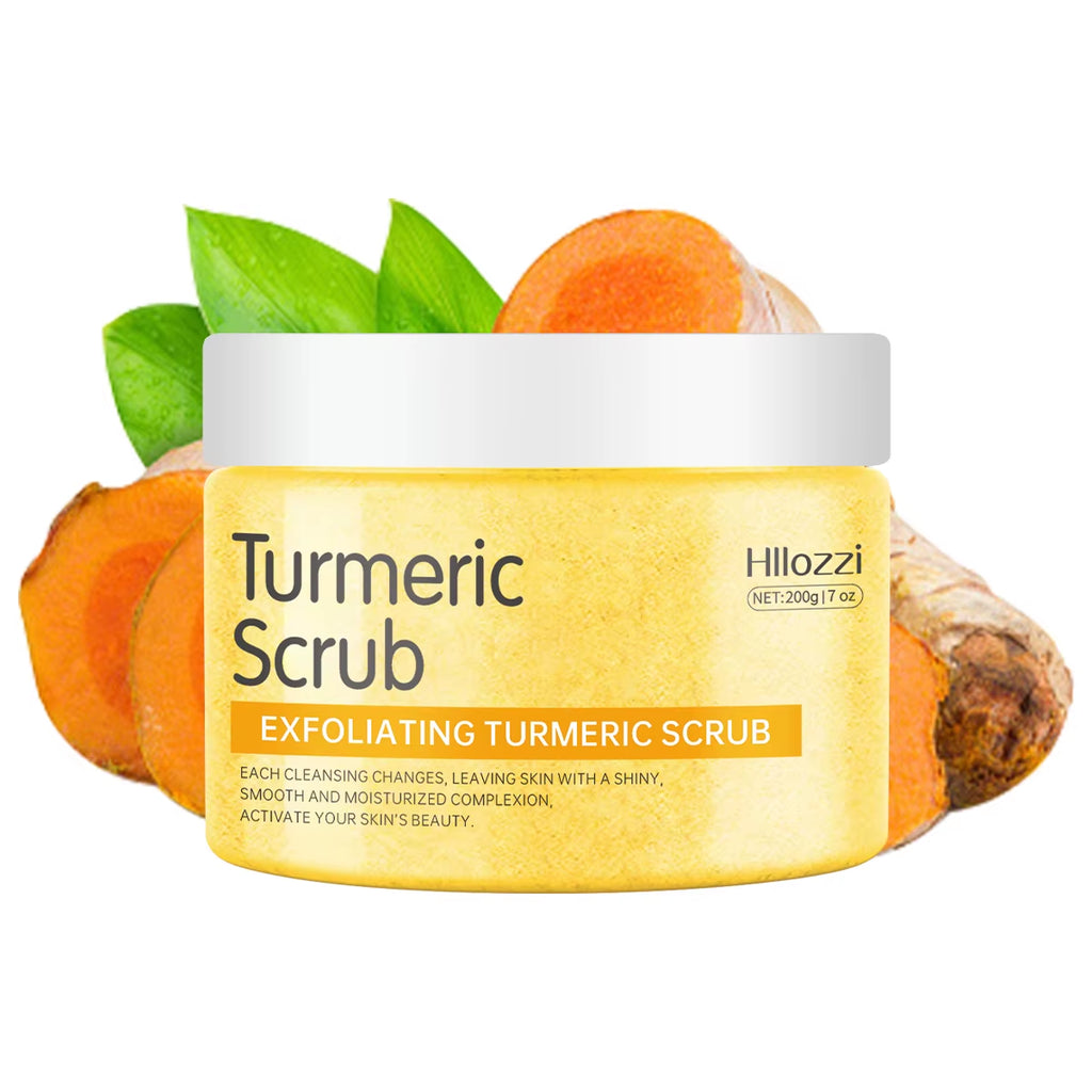 200G Himalayan Salt Body Scrub Exfoliating Deep Cleansing Turmeric Moisturizing Hydrating Coconut Coffee Smooth Skin