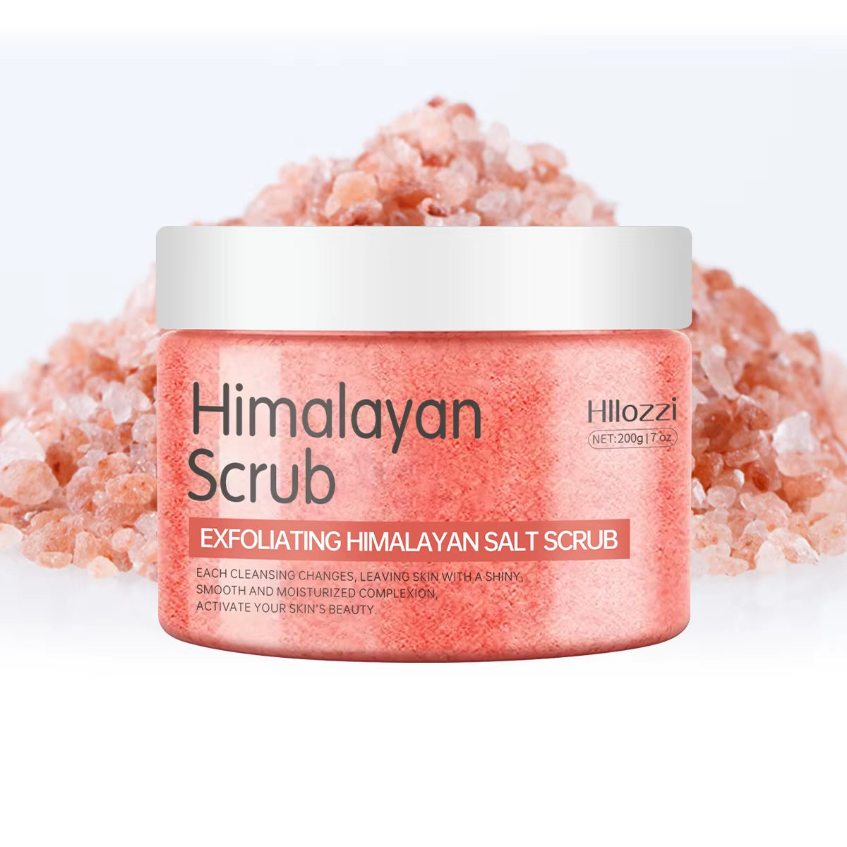 200G Himalayan Salt Body Scrub Exfoliating Deep Cleansing Turmeric Moisturizing Hydrating Coconut Coffee Smooth Skin